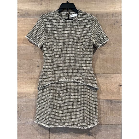 NWOT PROENZA SCHOULER Tweed Mini Dress size US 8/ M - Picture 3 of 10